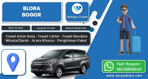 Travel Blora Bogor (PP)