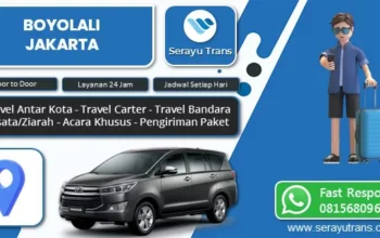 Travel Boyolali Jakarta (PP)